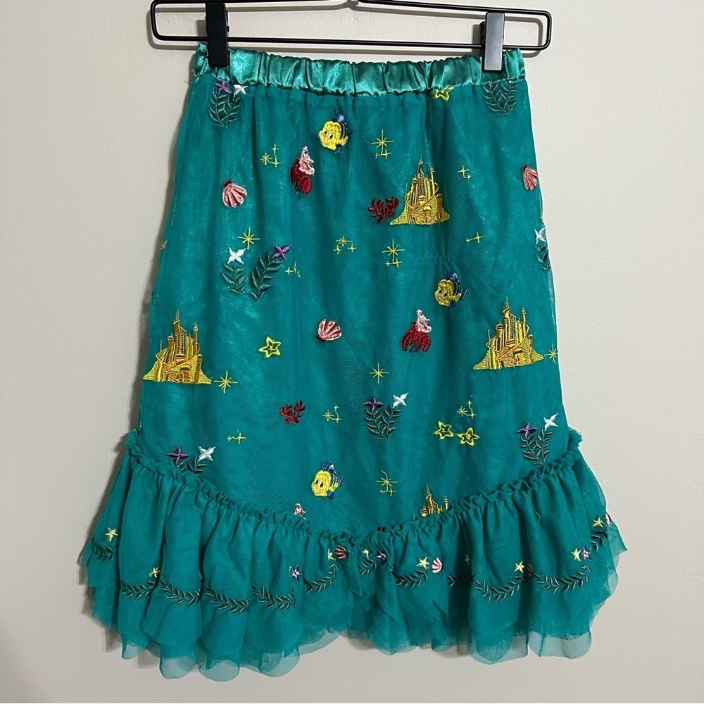 Hanna Andersson Disney The Little Mermaid Ariel Tulle Skirt size large